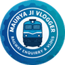Maurya Ji Vlogger Logo